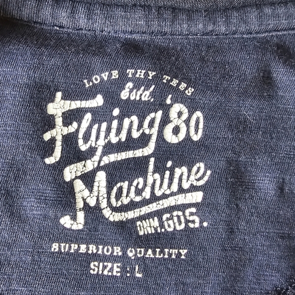 Flying'80 Machine Men's T-Shirt - Picture 5 of 6